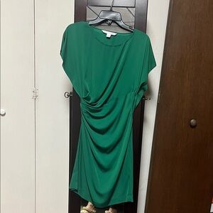 Diane Von Furstenberg Vibrant Green Dress
